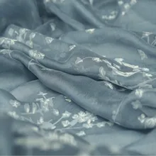 Креп платье из шифонового шелка шелковистая цифровая печать на ткани дышащее платье из летней ткани легкие мягкие DIY ткань квалифицированная 1 м/лот