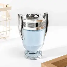 100 мл парфюм для мужчин, стеклянная бутылка для парфюма, мужская Серебряная чашка для парфюма, стойкий ароматизатор, спрей, Кельн, джентльмен, распылитель