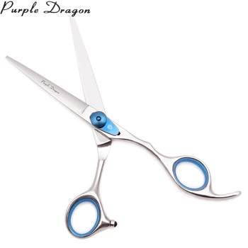

Professional Scissors 6" Purple Dragon Brand Stainless Thinning Scissors Cutting Shears Hair Scissors Add Bag Dropshipping Z1015