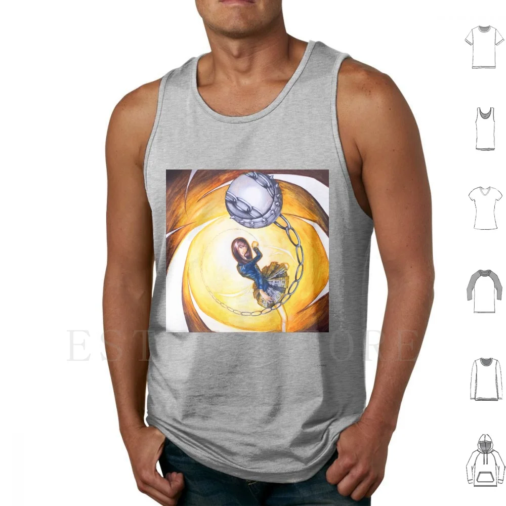 

Gogo Tank Tops Vest Sleeveless Gogo Kill Bill Comic Comics Action