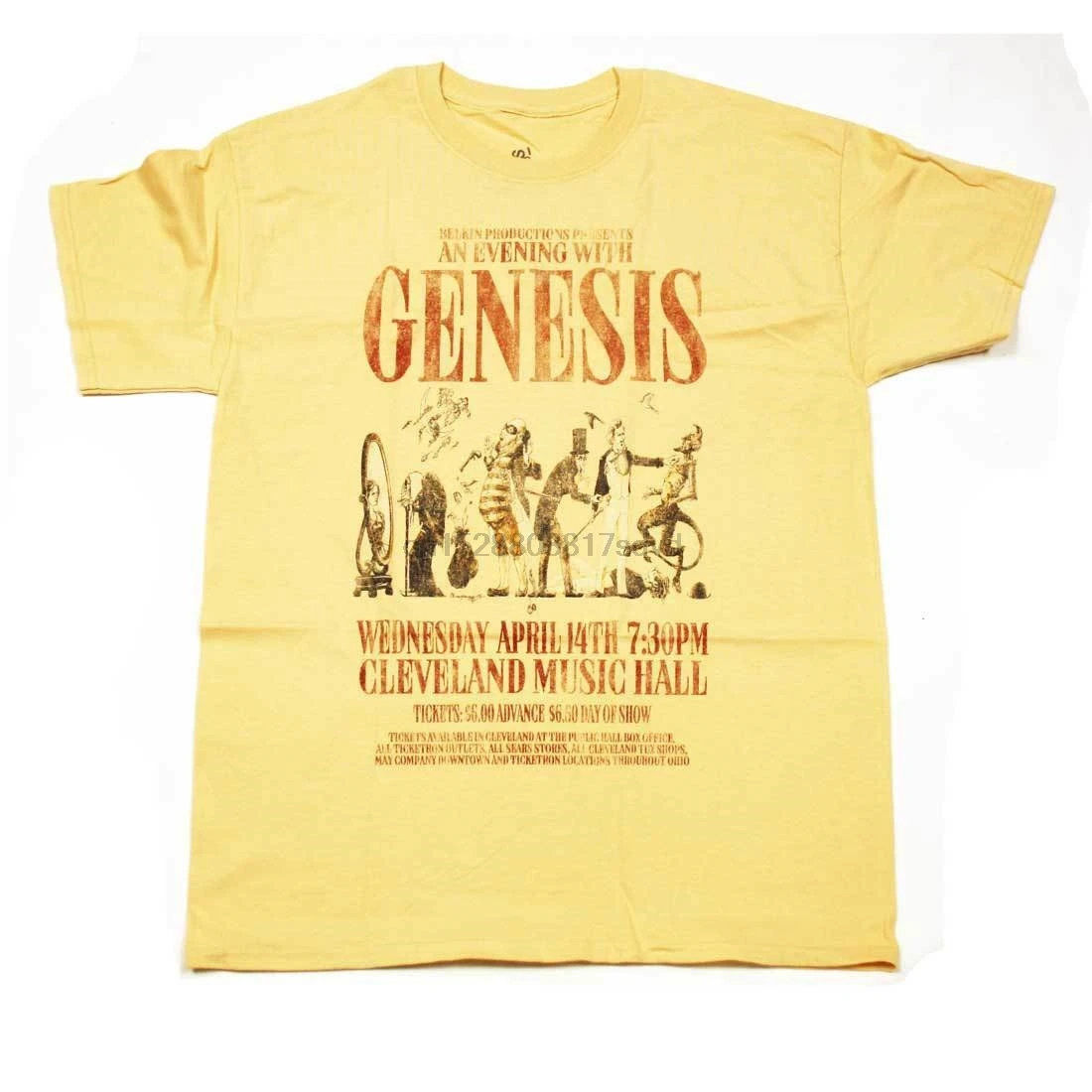 Genesis T Shirt Trik Ekor Tur T Shirt 