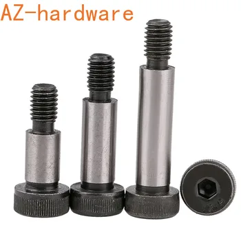 

Class 12.9 plug screw and other high screw inner hexagonal pin shaft shoulder limit screw M5 M6 M8 M10 2Pcs