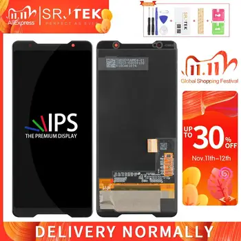 

Srjtek For Asus ROG Phone2 ZS660KL LCD Phone 2 Display + Touch Screen Digitizer Glass Assembly For Asus ZS660KL PhoneⅡ Display