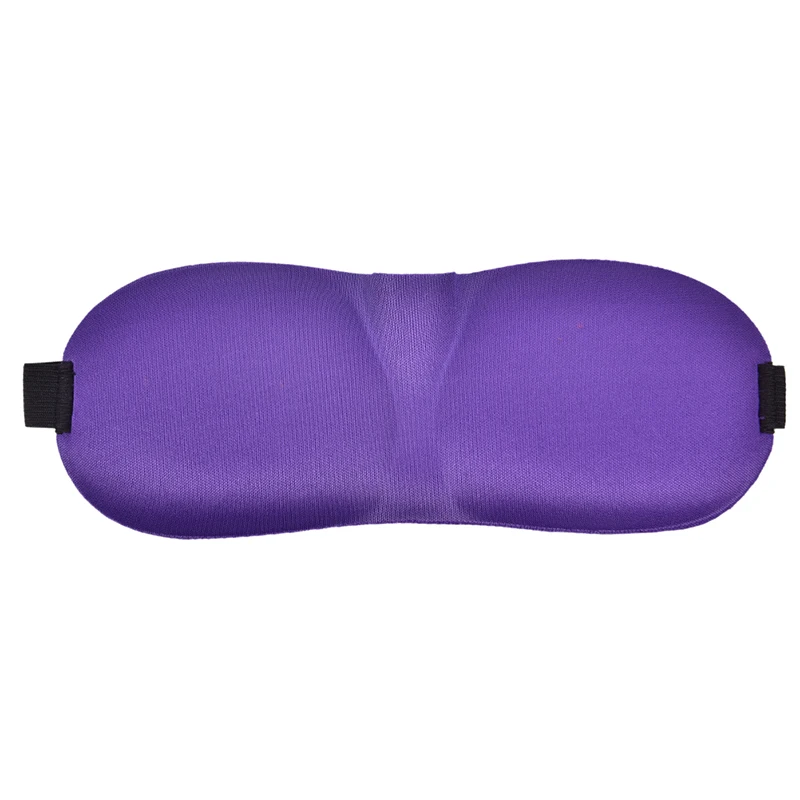 Белый 1Pcs Soft Blindfold Travel Eyepatch 3D Sleep Mask Natural Sleeping Eye Mask Eyeshade Cover Shade Eye Patch Women Men - Цвет: Белый