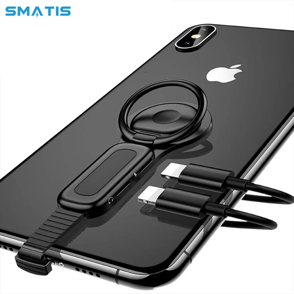 Aux аудио адаптер для iPhone X 8 7 Plus XR Xs Max 6 сплиттер наушники для Lightning зарядный кабель 5 в 1 USB удлинитель