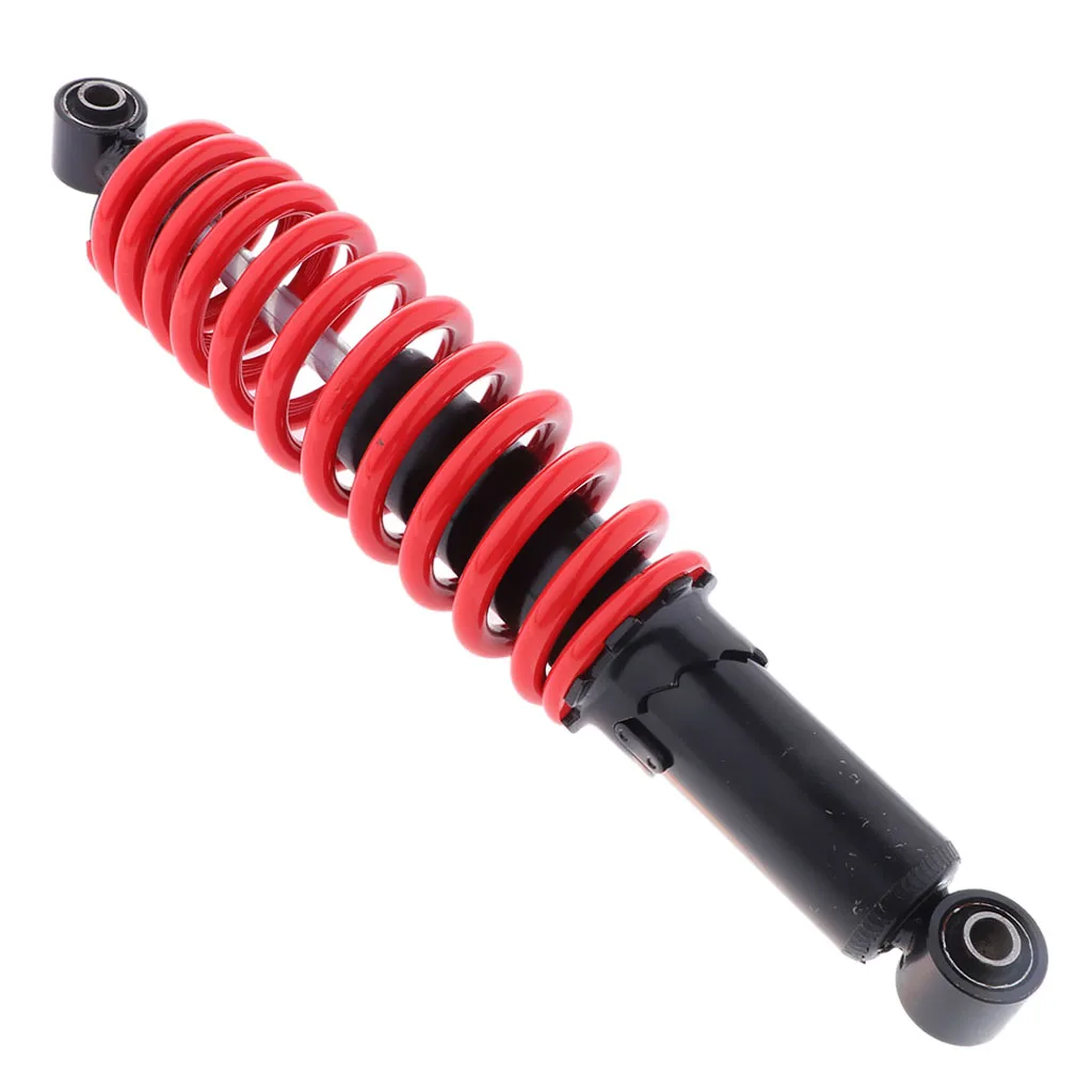 350mm Anti-shock Rear Shock Absorber Shocker Suspension For ATV Go Kart Buggy- Black+Red