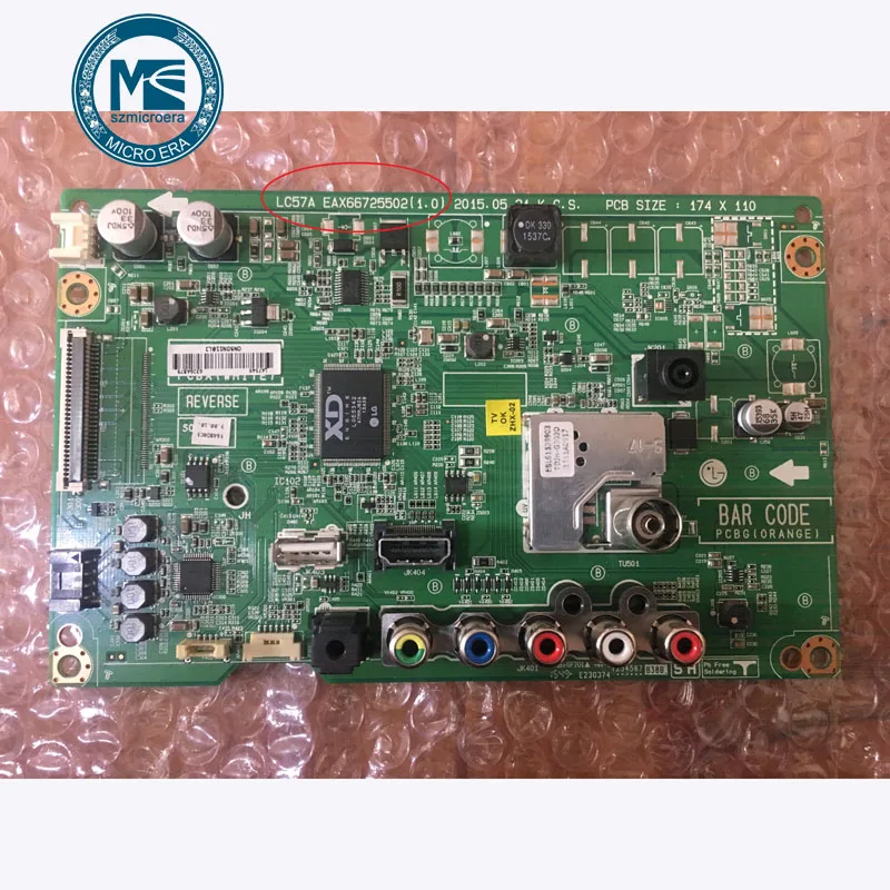 Оригинальная новинка для LG 32LX300C CA 32LF510B телевизионная плата материнская EAX66725502 (1