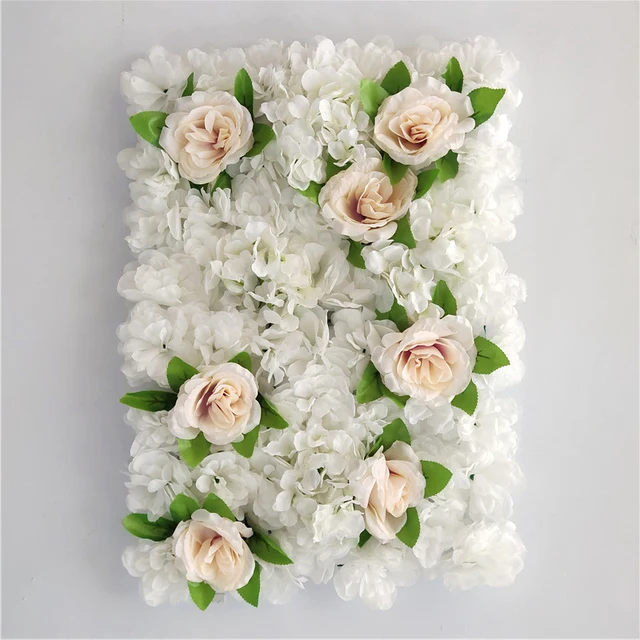 Silk Artificial Flower Wall Panels Handmade Decor Wedding Baby Shower Birthday Party  Shop Backdrop Flower Backdrops Decoration I1