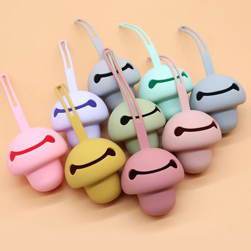 

1PCS Baby Silicone Pacifier Case Box Soother Container Holder Pacifier Box Travel Nipple Storage Case Safe Holder Portable Box