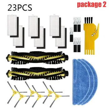 

Robot Side Brush Filter Mop Cloth Kit For IKOHS NETBOT S15 SmartGo Filter Can Maintain The Cleaning Performance