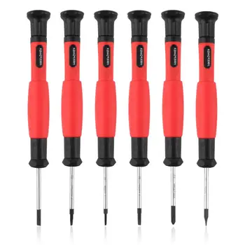 

6pcs/set Practical Electrician Precision Screwdriver Set Electrical Insulated Kit S2 Torx Home Repair Disassembly Hand Tools