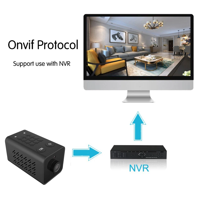 Мини ip-камера Tuya 1080 P, wifi, CCTV, камера-няня, батарея, Onvif TF, видеокамера, аудио, Домашняя безопасность, умная жизнь, Alexa, Google Home
