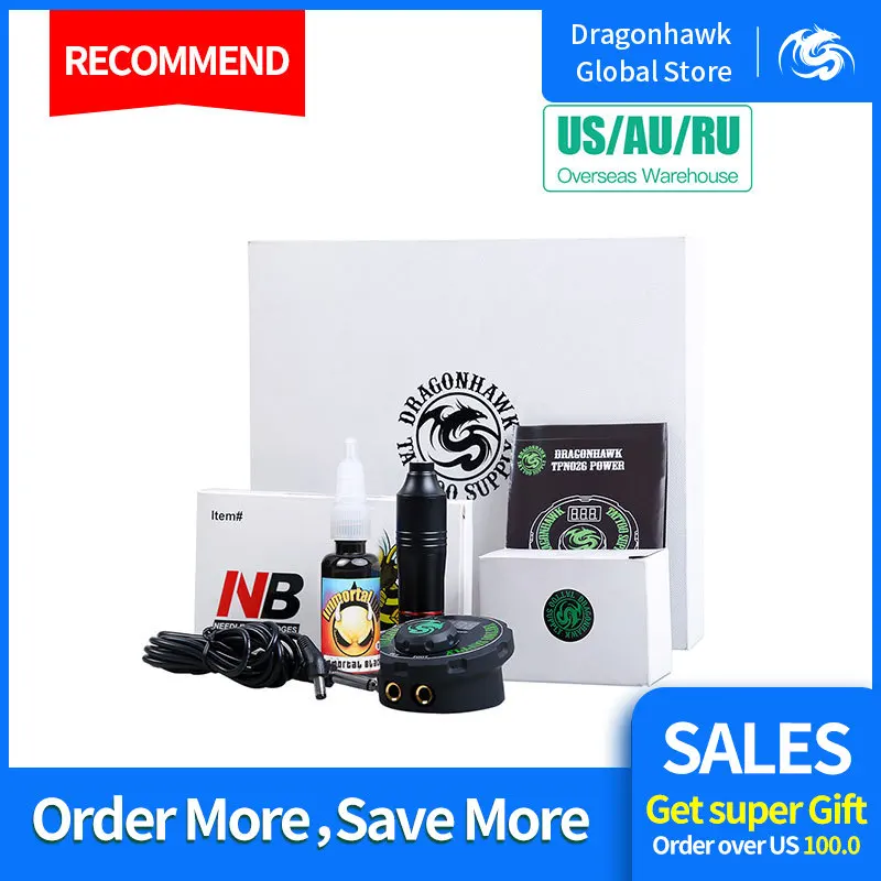 

Professional Tattoo Pen Kit permanent makeup machine Set Rotary Pen Mini Power Tattoo Cartridge Needles Supply