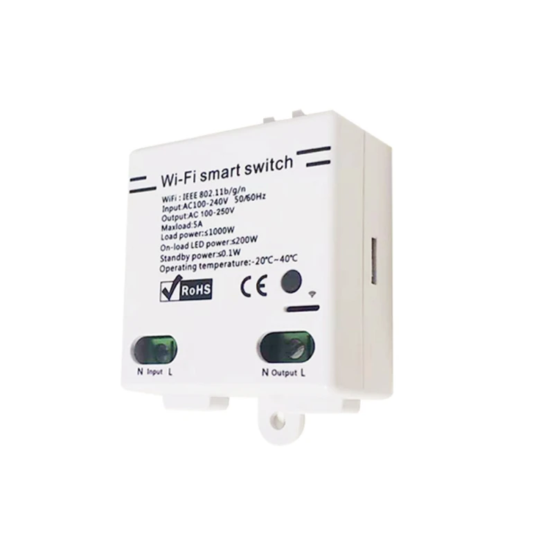 

Home Automation Basic Smart Remote Control Wifi Switch Compatible with Alexa DIY Your Home For iPhone For Android App