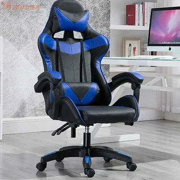 

Computer Chair High Back Gaming Chairs of Professional Racing Style Comfortable Gamer Chair with Footrest and Headrest