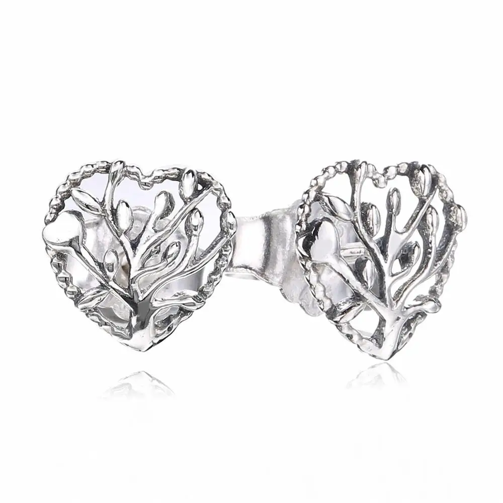 

Ajax 925 Sterling Silver Pierced Heart-shape Earring For Ladies Birthday Gift