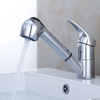 

brass hot and cold bathroom super long pipe two holes basin faucet bathroom faucet sink tap 360 rotating widespread basin