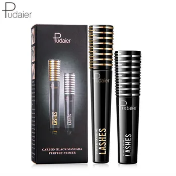 

2PC 4d charm silk fiber lash thick extension mascara waterproof extra volume eyelash sexy pudaier rimmel 3D maquillaje kosmetyki