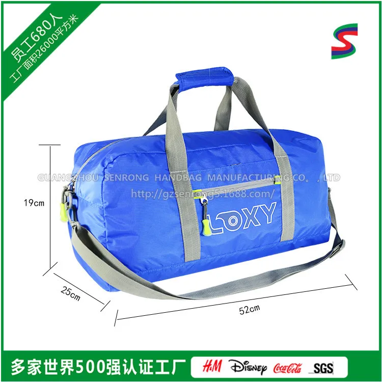 Nylon Casual Handbag Cross Travel Bag Sports Fitness Korean-style Shoulder Bag Men's Travel Bag Fashion
