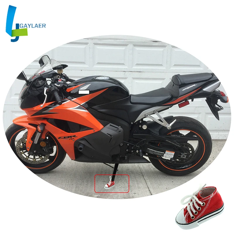 Electric vehicle foot support Bicycle foot support Motorcycle foot support Side Kickstand Stand Mini shoes Shoe key chain