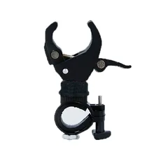 Велосипедный фонарь Кронштейн 360 ° вращающийся зажим для велосипеда, универсальный зажим приспособления для езды на велосипеде