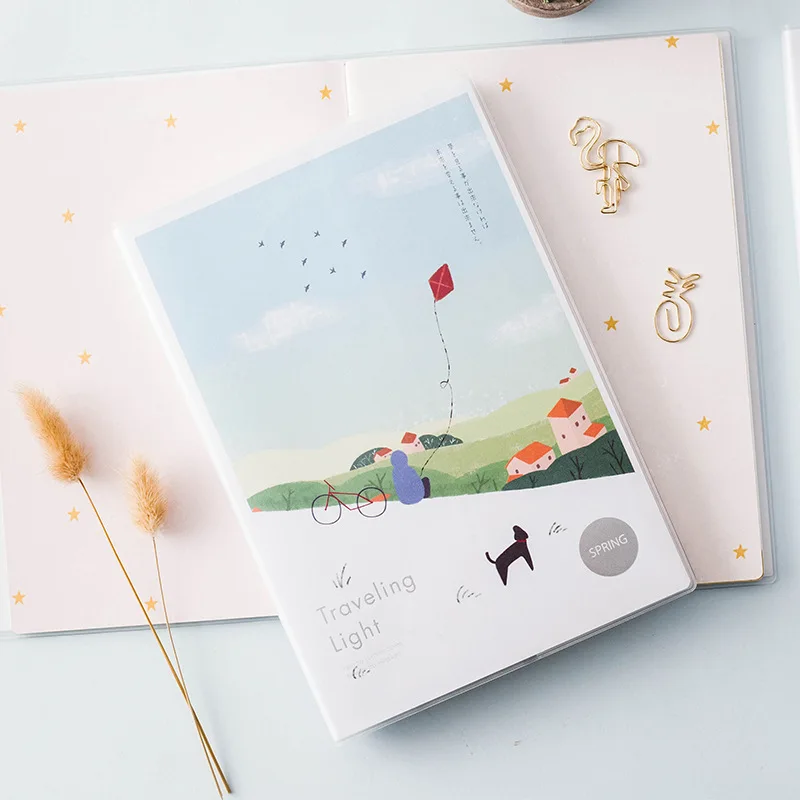 Joytop B5 на ходу пластиковый чехол для записной книжки 80 свежий цвет Страница Ноутбук простой креативный ноутбук в настоящее время доступен оптом