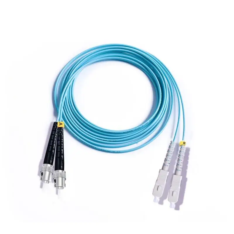 

ST/UPC-SC/UPC Multi-Mode OM3 Fiber Cable Multimode Duplex Fiber Optical Patch Cord
