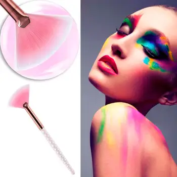 

OutTop 1Pcs Fan Brush Make Up Foundation Cosmetic Concealer Brushes 100% brand new and high quality 04.13