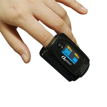 

Portable Fingertip Pulse Oximeter OLED Pulsioximetro SPO2 Blood Oxygen Heart Rate Meter Battery Powered Digital Finger Pulse