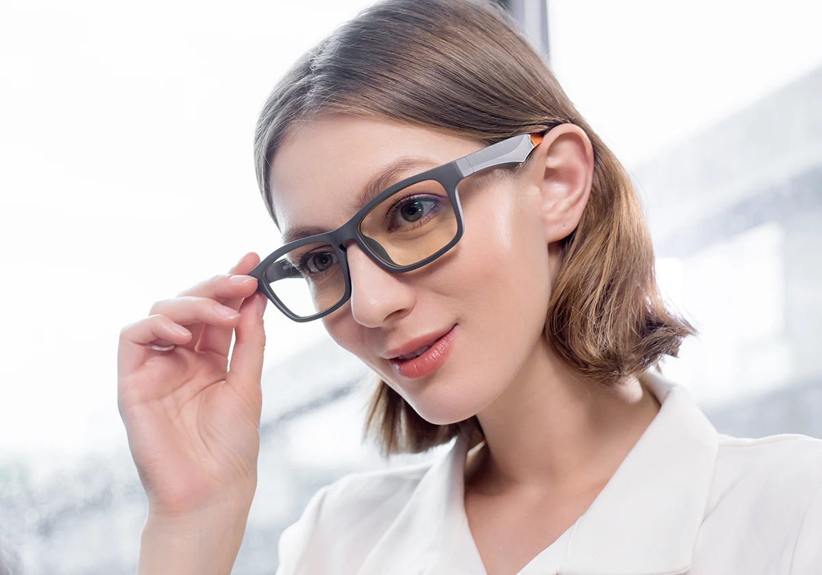 Трансграничной AI Smartglasses Беспроводной вызовов через Bluetooth солнцезащитные очки