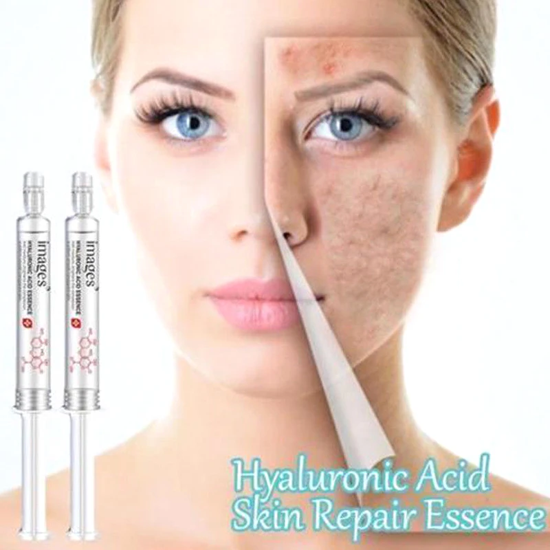 

10ml Hyaluronic Acid Skin Repair Face Serum Essence Needle Facial Hydration Moisturizing Anti Wrinkle Anti-Aging Skin Care