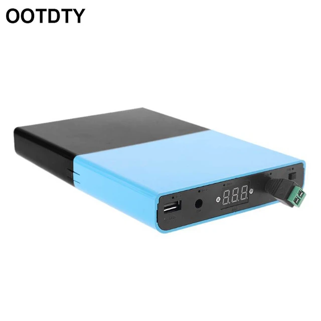 USB DC 12V-24V Einstellbare Ausgangs 12x 18650 Batterien DIY Power Bank  Ladegerät für Laptop Handy