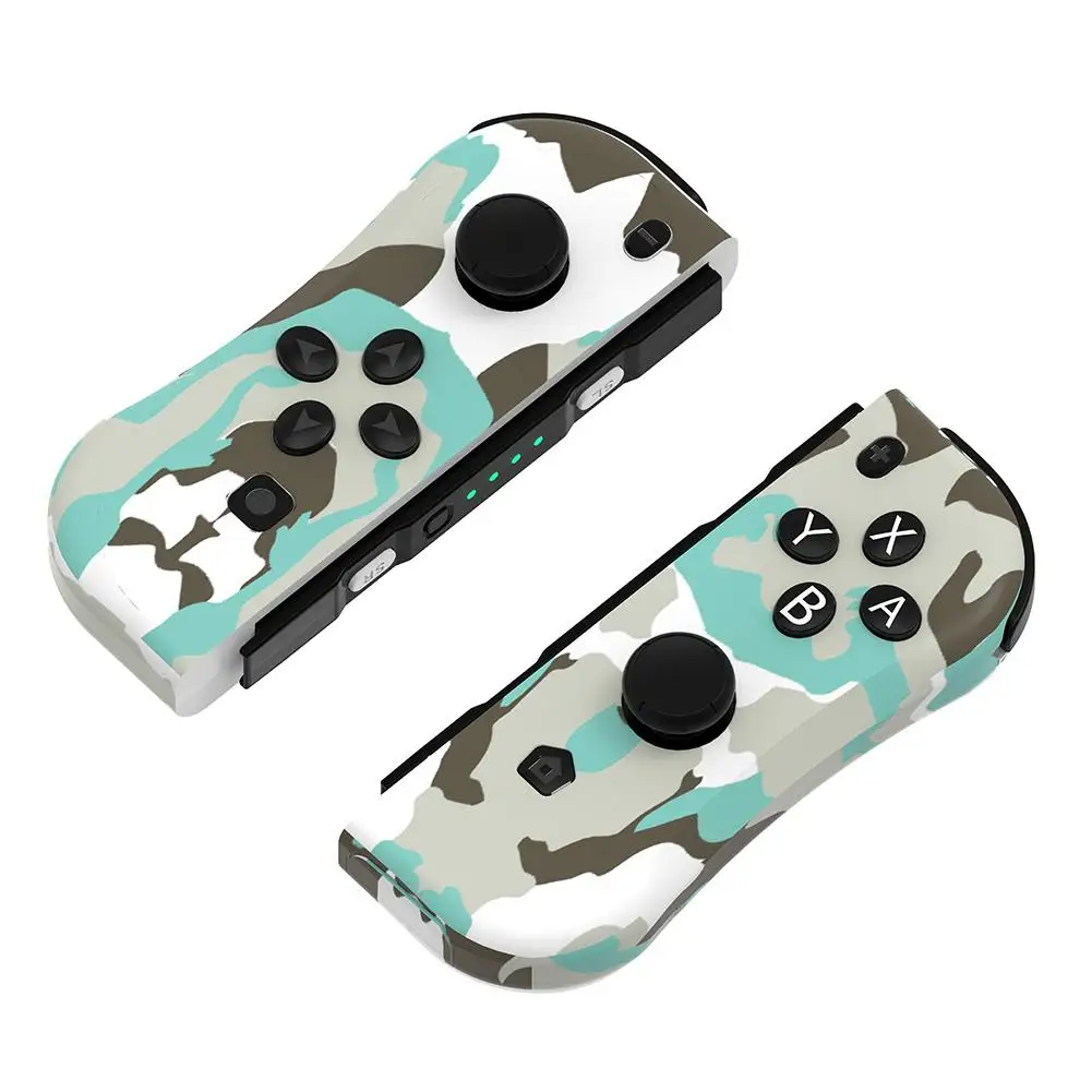 Геймпад светодиодный беспроводной Bluetooth джойстик для NS Switch консоли Joy-Con джойстик игровые контроллеры игровой коврик аксессуары для игр