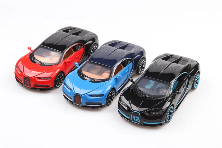 1:32 игрушечный автомобиль Bugatti чугун металлическая игрушка сплав автомобиль Diecasts& игрушечный автомобиль модель автомобиля Миниатюрная модель автомобиль игрушки для детей ZW