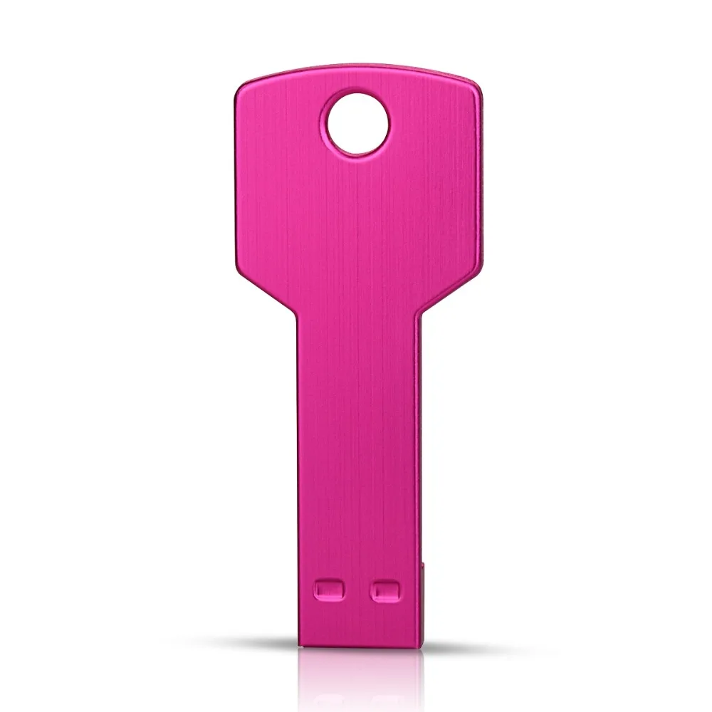 J-boxing 10 шт. USB флеш карты памяти Ключ Форма Pendrives 1 г 2 г 4 г USB Stick флеш-накопитель для планшетных ПК Mac 8 г 16 г 32 г розовый