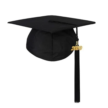 

Academic-Hat Undergraduate Bachelor Hat Adult Ceremony Hat Bachelor Hat School Graduation Party Tassels Cap