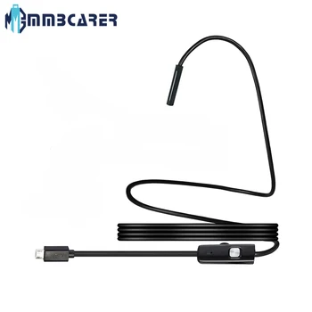 Endoscope USB Android mini camerCamera 6LED Waterproof Inspection Borescope Flexible Camera 5.5mm7mm for PC Notebook spy gadgets 1