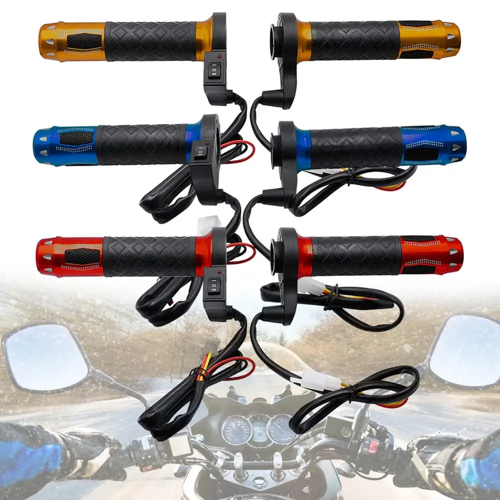 

Motorcycle Electric Handlebar Scooter 12V Modified Aluminum Alloy Heating and Temperature Adjustment