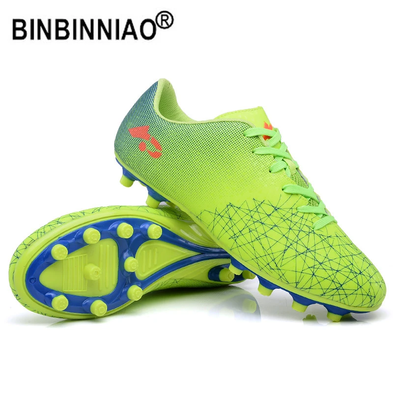 BINBINNIAO de fútbol de talla 30 45 para hombre, zapatos de fútbol TF para niño y niña, zapatillas de entrenamiento, tacos de fútbol|Calzado de fútbol| - AliExpress