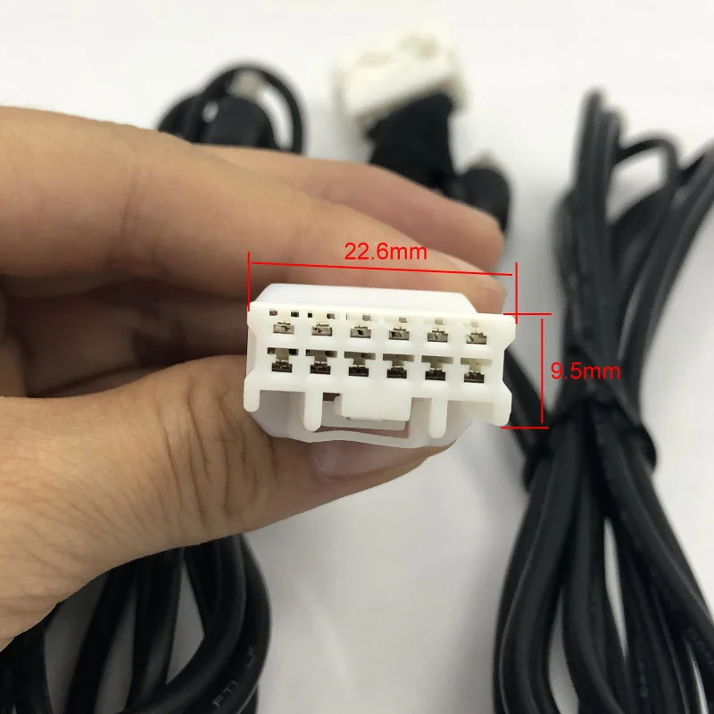 Original car screen C12 Connection Cable for Mazda 3 Sedan Axela Reversing Camera to OEM Monitor without Damaging the Car Wiring (1)