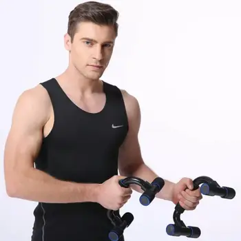 

1 Pair Pushup Stand Foam Handle Exercise Training Chest Bar Sponge Hand Grip Trainer Fitness Exercise Device