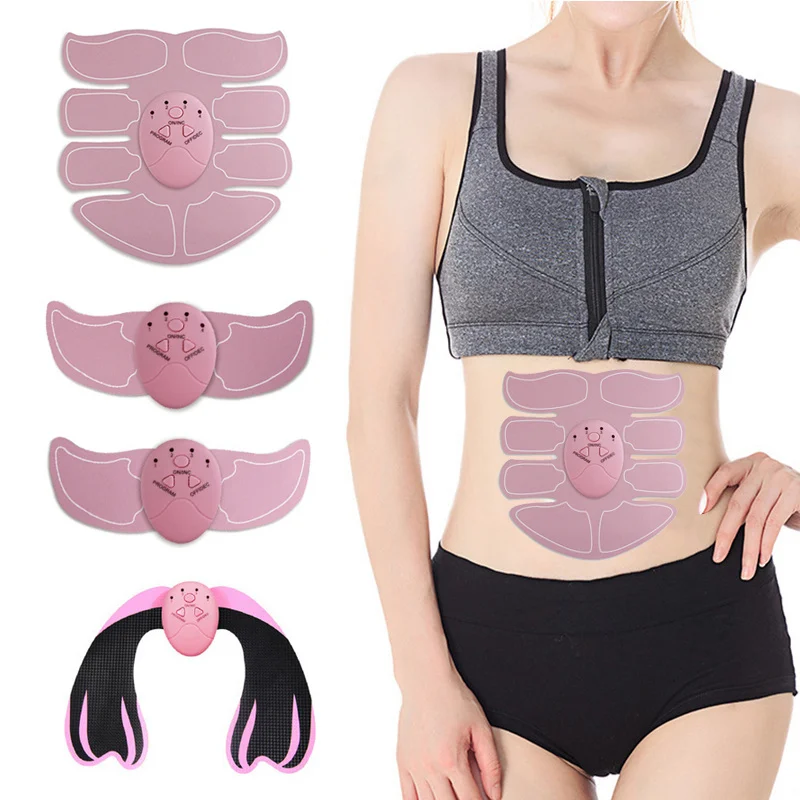 Abdomin EMS Массажер для стимуляции мышц живота ABS тренажер Abdos Hip Toner Home Fitness Equipment ab Machine