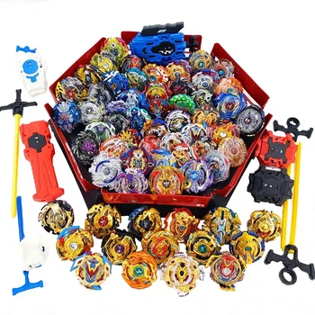 

Tops Launchers Beyblade Set Toys With Starter and Arena Bayblade Metal Burst God Spinning Top Bey Blade Blades Toys