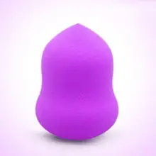 1pcs איפור ספוג איפור קרן ספוג יופי איפור כלים אביזרי מים drop צורת דלעת צורת ספוג צבעוני(China)