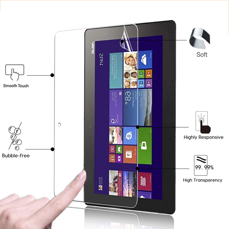 Ultra HD LCD Anti Scratches Screen Protector Film For Asus Transformer Book  T100 T100TA 10.1" tablet Glossy protective films|Tablet Screen Protectors|  - AliExpress