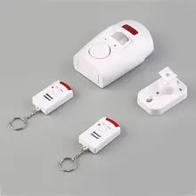 Détecteur de mouvement PIR sans fil, 105db, système d'alarme de sécurité domestique, Anti vol, avec 2 télécommandes