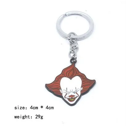 clown keychain Наруто Акацуки кулон ожерелье для косплея Hidan Prop назад ожерелье Cos аниме кулон - Цвет: clown keychain