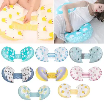 

Pregnant Women Pillow U Shape Belly Cotton Multi-function Butterfly Shape Waist Support Side Sleepers Pillow Protector