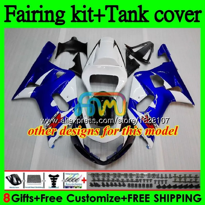 Черный Пламя+ майка K1 для SUZUKI GSXR-600 GSXR750 GSXR 600 750 CC ввиде горшка 01-03 93BS. 20 GSX-R750 GSXR600 01 02 03 2001 2002 2003 обтекатель