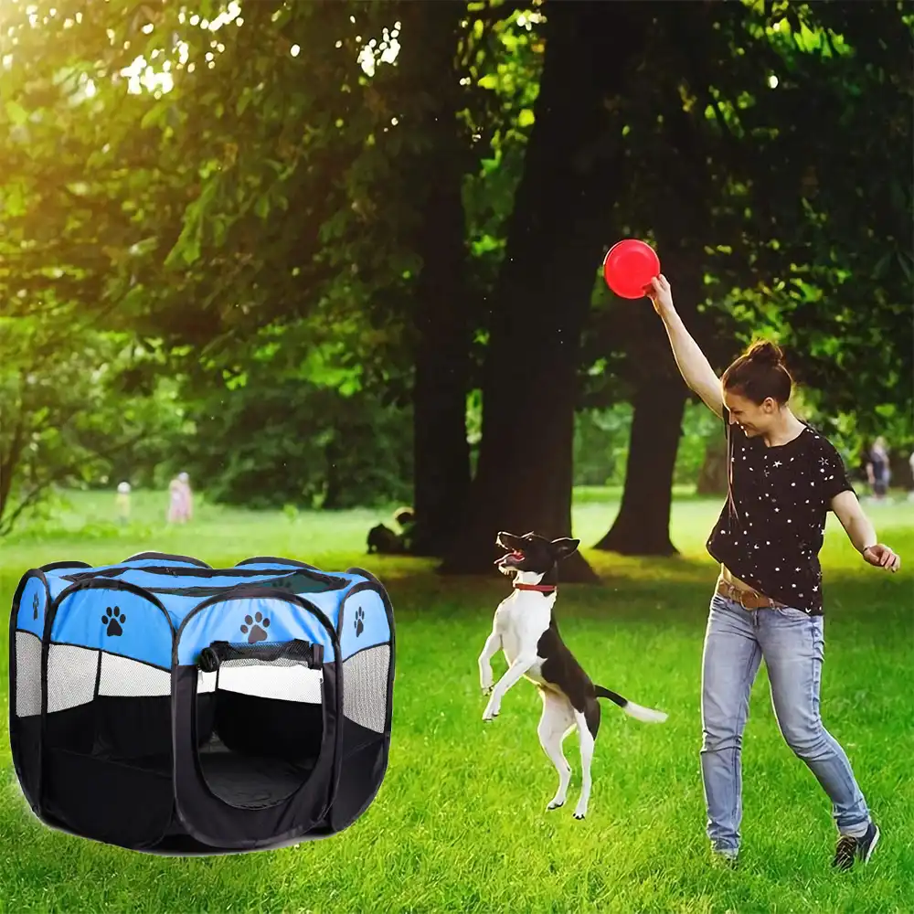 outdoor pet playpen with cover